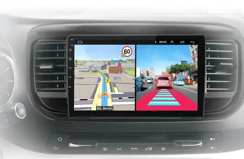 Radio Android do Peugeot Expert III Citroen Jumpy III Spacetourer (2016-2021) CarPlay Android Auto 4G WiFi GPS DSP