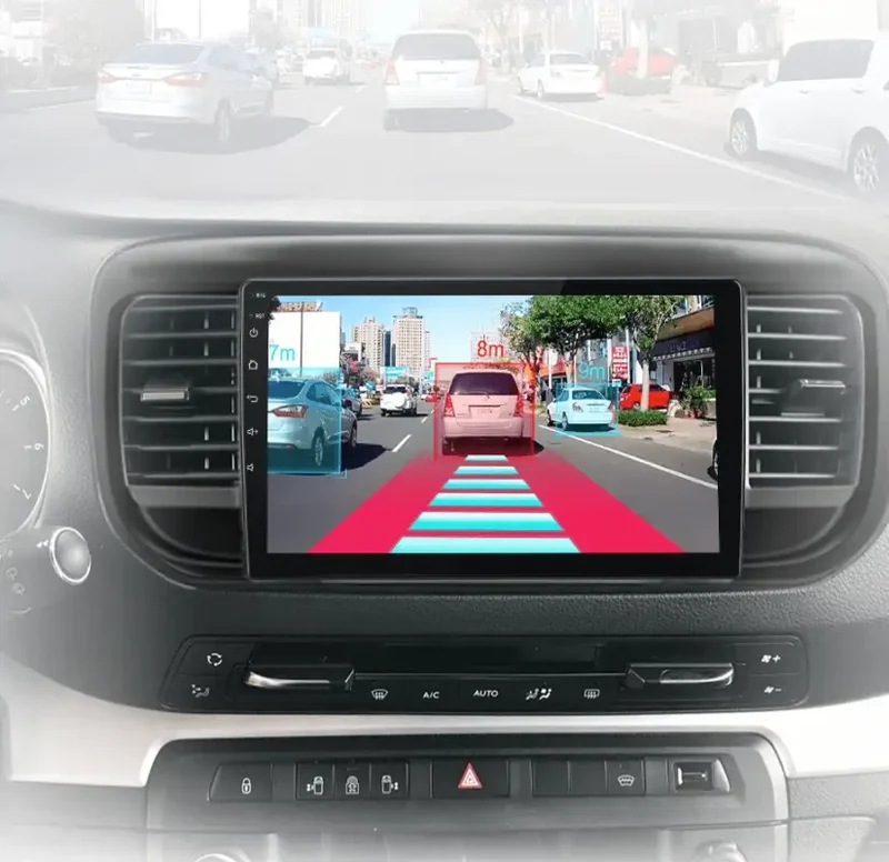 Radio Android do Peugeot Expert III Citroen Jumpy III Spacetourer (2016-2021) CarPlay Android Auto 4G WiFi GPS DSP