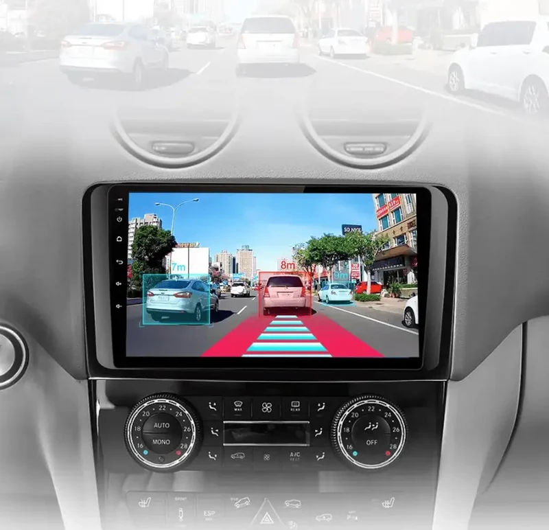 Radio Android do Mercedes-Benz ML W164 GL X164 CarPlay Android Auto 4G WiFi GPS DSP