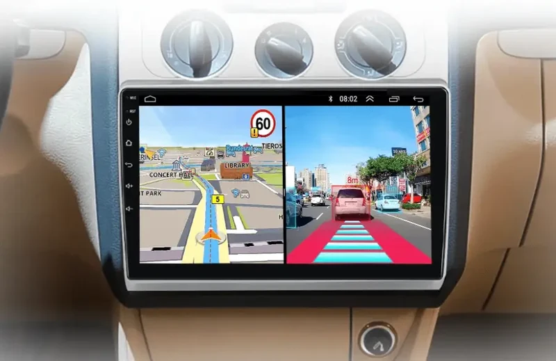 Radio Android do Volkswagen VW Touran I (2003-2010) CarPlay Android Auto 4G WiFi GPS DSP