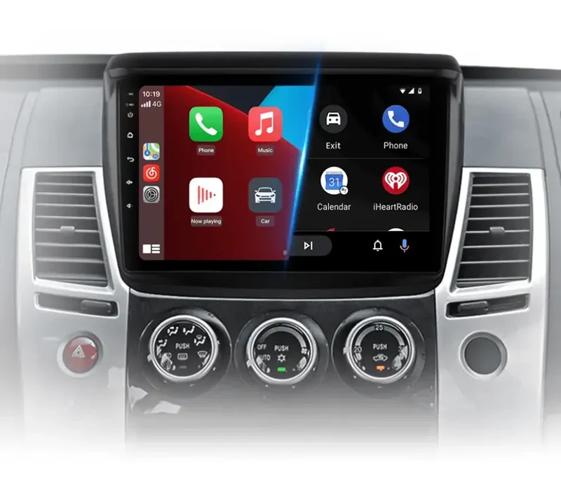 Radio Android do Mitsubishi Pajero Sport II L200 Triton (2008-2016) CarPlay Android Auto 4G WiFi GPS DSP