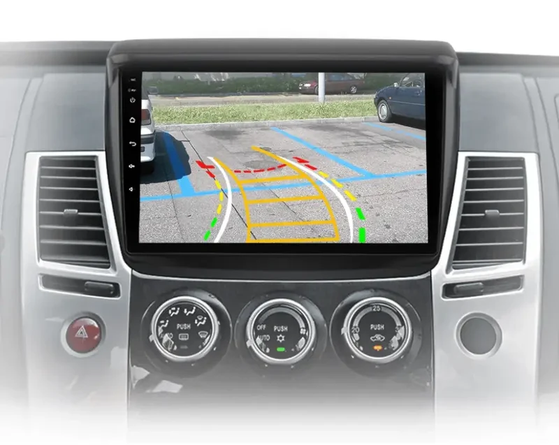 Radio Android do Mitsubishi Pajero Sport II L200 Triton (2008-2016) CarPlay Android Auto 4G WiFi GPS DSP