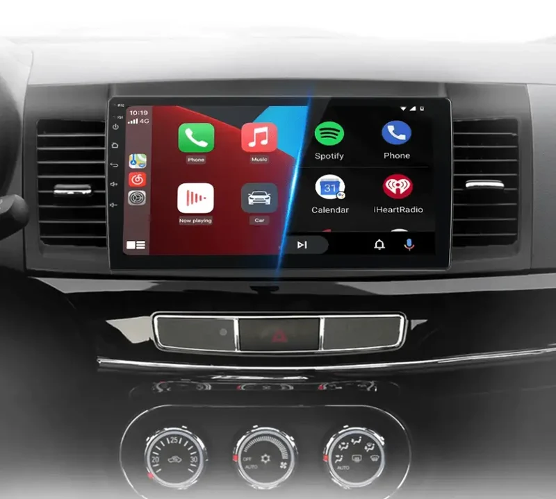 Radio Android do Mitsubishi Lancer (2007-2013) CarPlay Android Auto 4G WiFi GPS DSP
