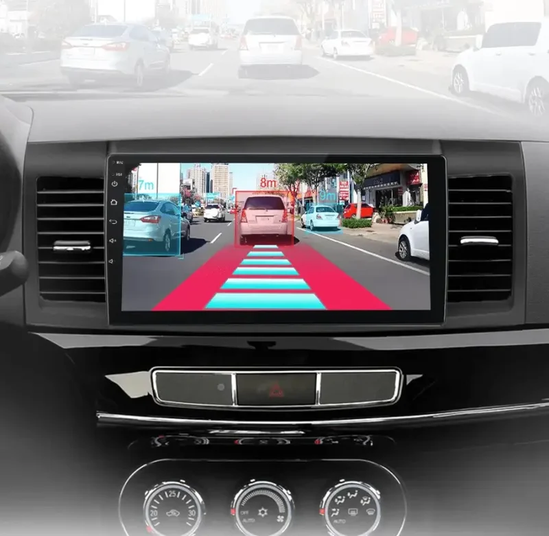 Radio Android do Mitsubishi Lancer (2007-2013) CarPlay Android Auto 4G WiFi GPS DSP