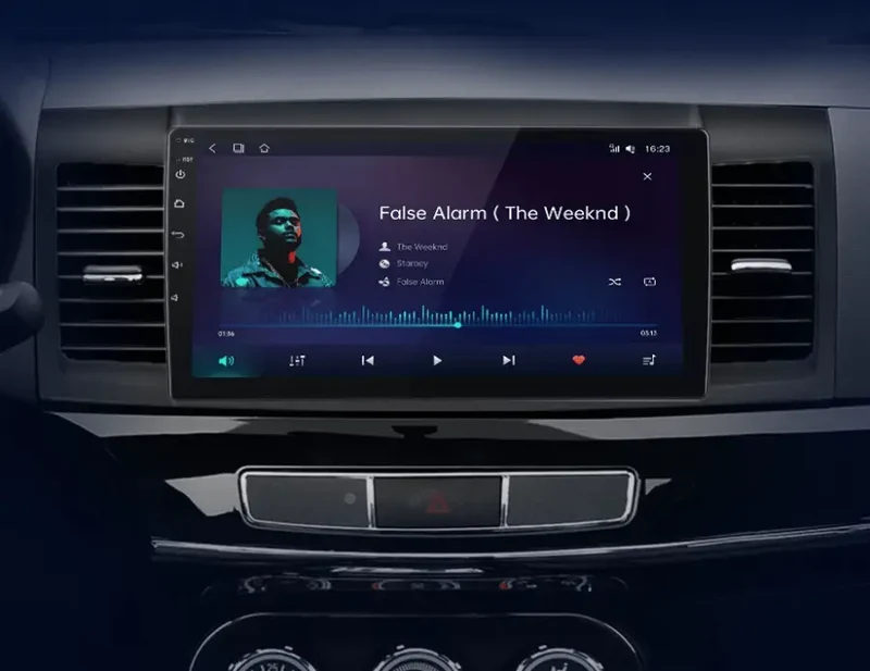 Radio Android do Mitsubishi Lancer (2007-2013) CarPlay Android Auto 4G WiFi GPS DSP