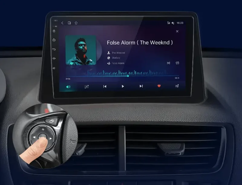 Radio Android do Opel Mokka (2012-2016) CarPlay Android Auto 4G WiFi GPS DSP