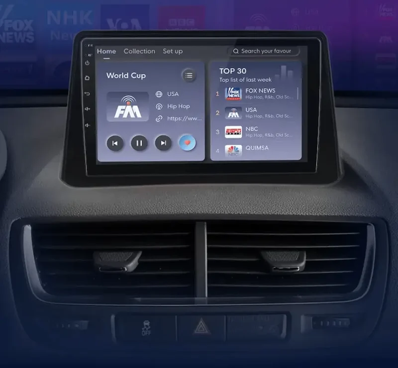 Radio Android do Opel Mokka (2012-2016) CarPlay Android Auto 4G WiFi GPS DSP