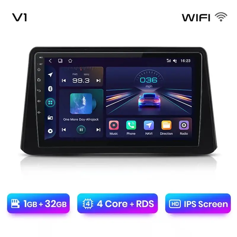 Radio Android do Opel Mokka (2012-2016) CarPlay Android Auto 4G WiFi GPS DSP
