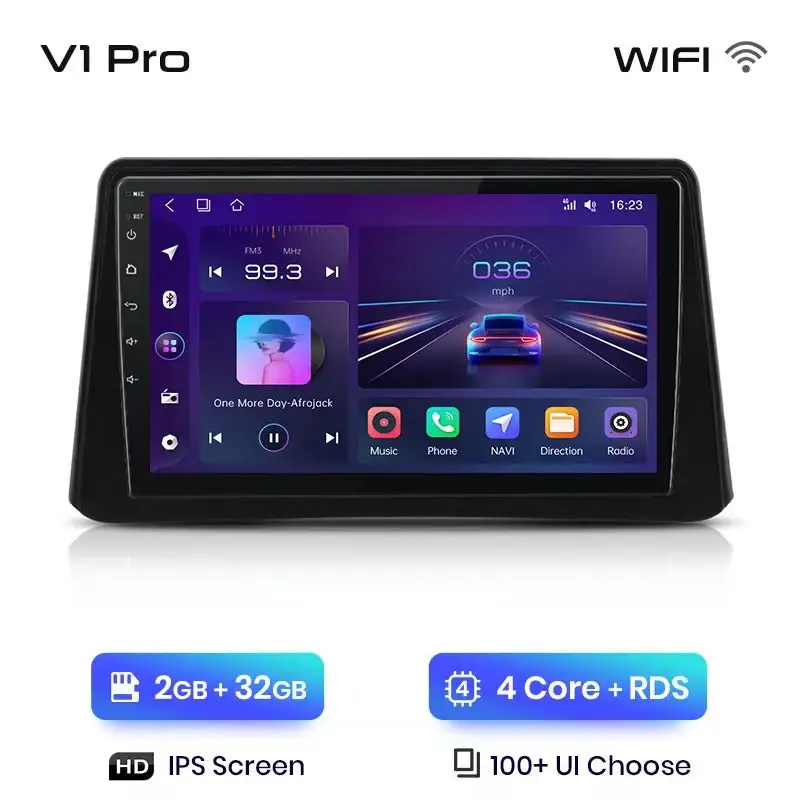 Radio Android do Opel Mokka (2012-2016) CarPlay Android Auto 4G WiFi GPS DSP