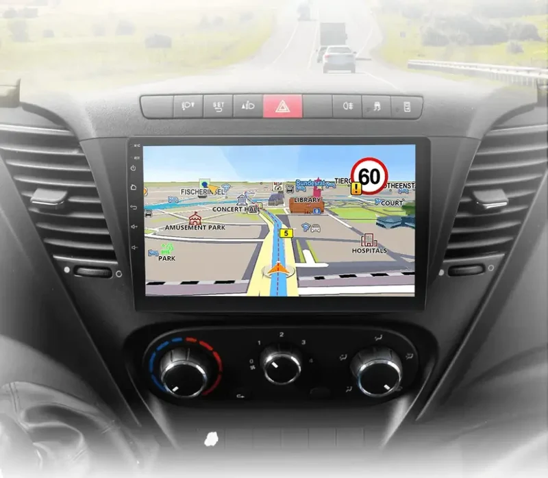 Radio Android do Iveco Daily (2014-2021) CarPlay Android Auto 4G WiFi GPS DSP