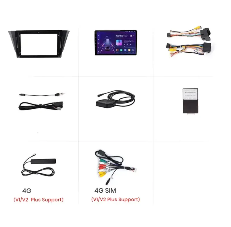 Radio Android do Iveco Daily (2014-2021) CarPlay Android Auto 4G WiFi GPS DSP