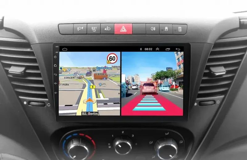 Radio Android do Iveco Daily (2014-2021) CarPlay Android Auto 4G WiFi GPS DSP