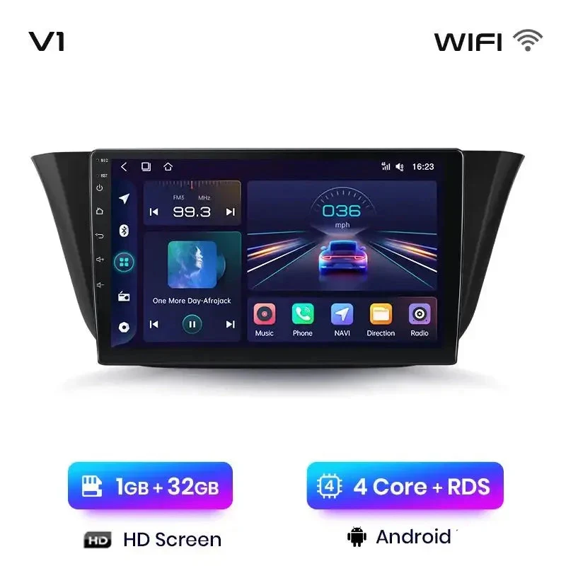 Radio Android do Iveco Daily (2014-2021) CarPlay Android Auto 4G WiFi GPS DSP