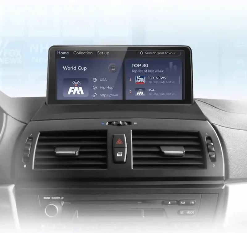 Radio Android do BMW X3 E83 (2004-2010) CarPlay Android Auto 4G WiFi GPS DSP