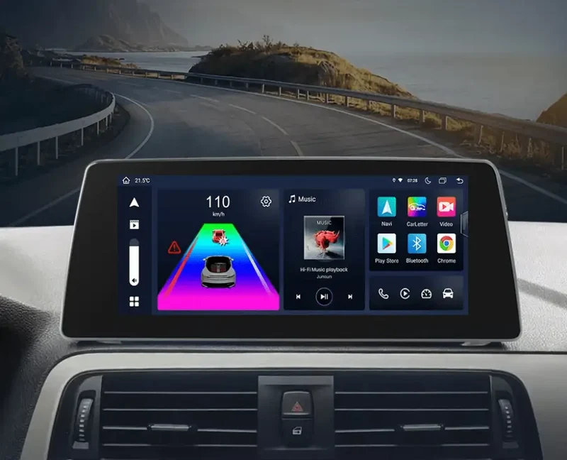 Radio Android do BMW Serii 1 F20 EVO Dedykowany (2017-2019) CarPlay Android Auto 4G WiFi GPS DSP Ekran