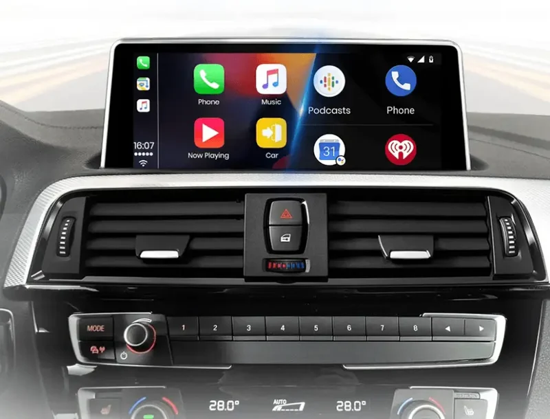 Radio Android do BMW Serii 1 F20 EVO Dedykowany (2017-2019) CarPlay Android Auto 4G WiFi GPS DSP Ekran