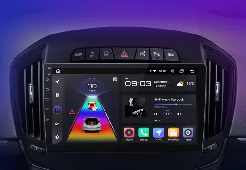 Radio Android do Opel Insignia (2013-2017) CarPlay Android Auto 4G WiFi GPS DSP