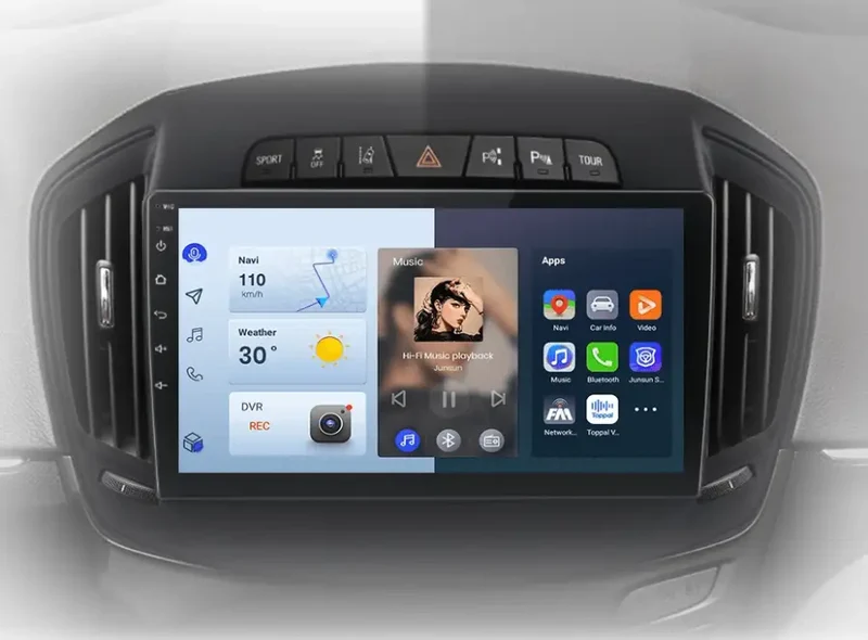 Radio Android do Opel Insignia (2013-2017) CarPlay Android Auto 4G WiFi GPS DSP