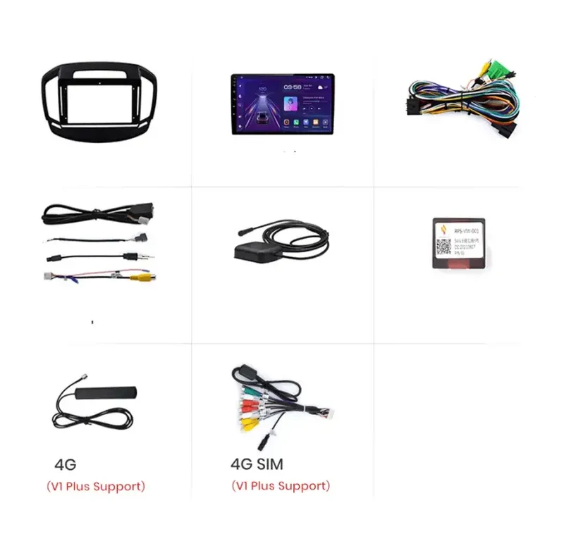 Radio Android do Opel Insignia (2013-2017) CarPlay Android Auto 4G WiFi GPS DSP
