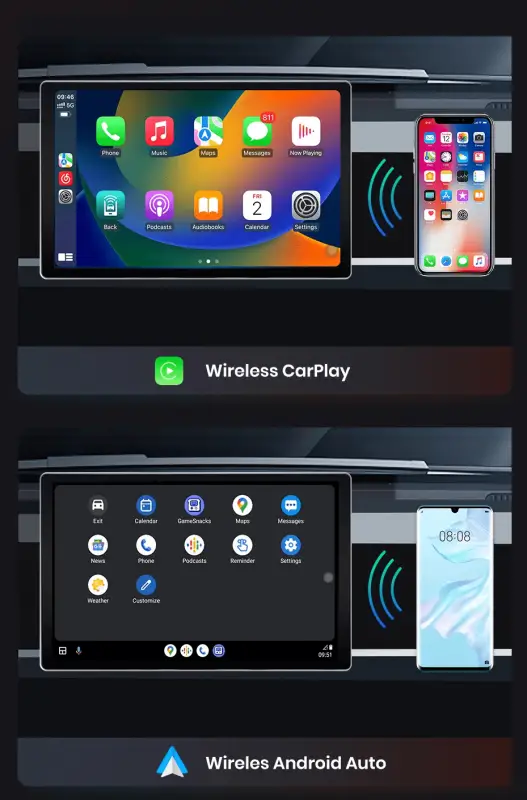 Radio Android do Peugeot 307 (2002-2013) CarPlay Android Auto 4G WiFi GPS DSP