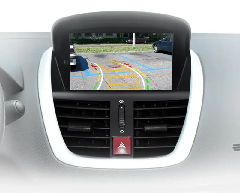Radio Android do Peugeot 207 207CC (2006-2015) CarPlay Android Auto 4G WiFi GPS DSP