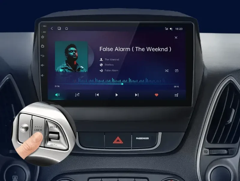 Radio Android do Hyundai Tucson II ix35 (2009-2015) CarPlay Android Auto 4G WiFi GPS DSP
