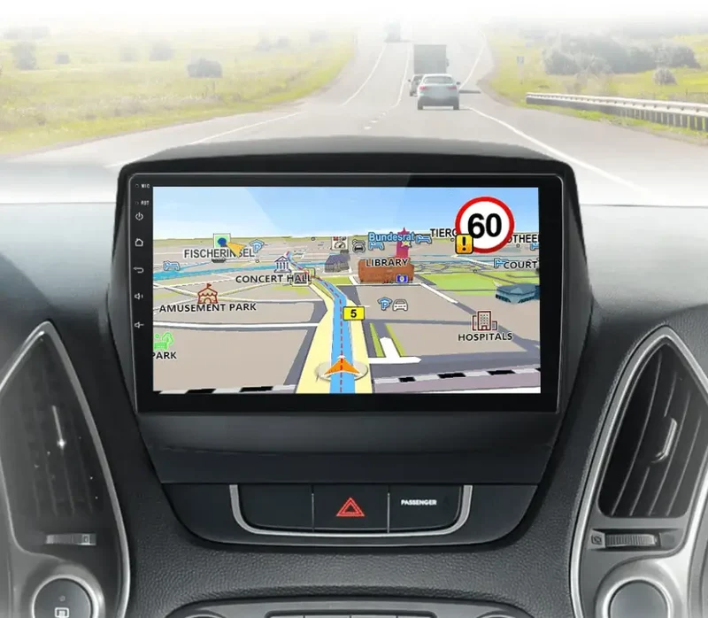 Radio Android do Hyundai Tucson II ix35 (2009-2015) CarPlay Android Auto 4G WiFi GPS DSP