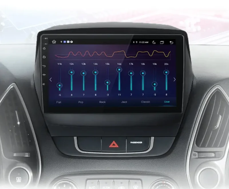 Radio Android do Hyundai Tucson II ix35 (2009-2015) CarPlay Android Auto 4G WiFi GPS DSP