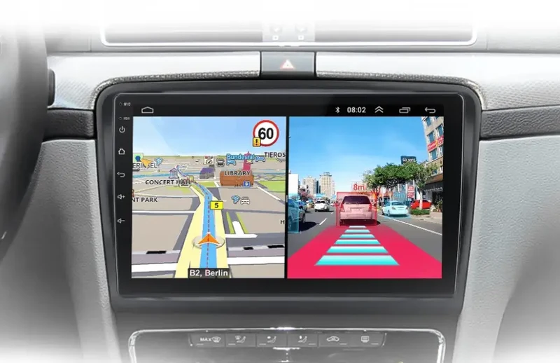 Radio Android do Skoda Superb II (2008-2015) CarPlay Android Auto 4G WiFi GPS DSP