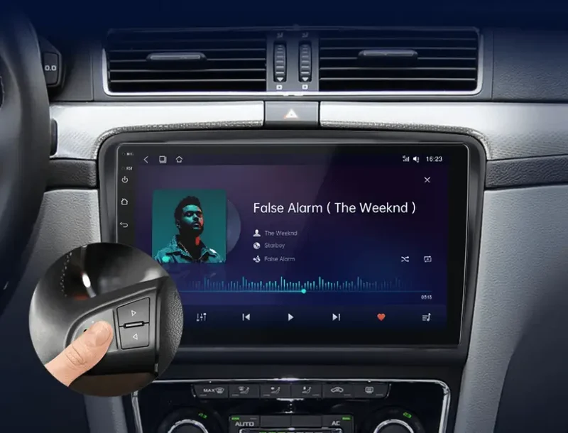 Radio Android do Skoda Superb II (2008-2015) CarPlay Android Auto 4G WiFi GPS DSP