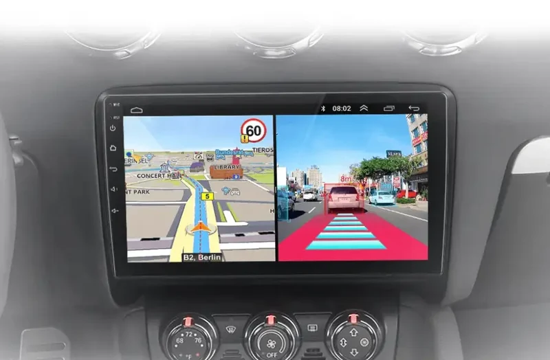 Radio Android do Audi TT MK2 (8J) (2006-2014) CarPlay Android Auto 4G WiFi GPS DSP
