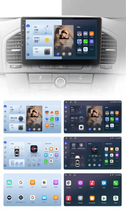 Radio Android do Opel Insignia (2009-2013) CarPlay Android Auto 4G WiFi GPS DSP