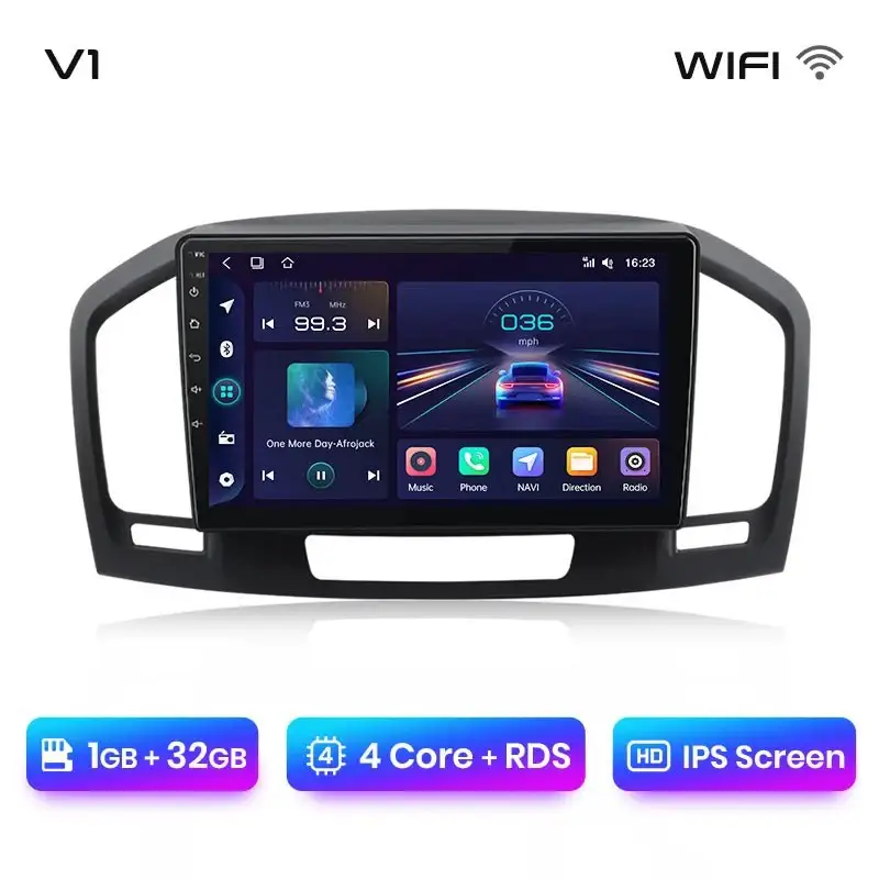 Radio Android do Opel Insignia (2009-2013) CarPlay Android Auto 4G WiFi GPS DSP