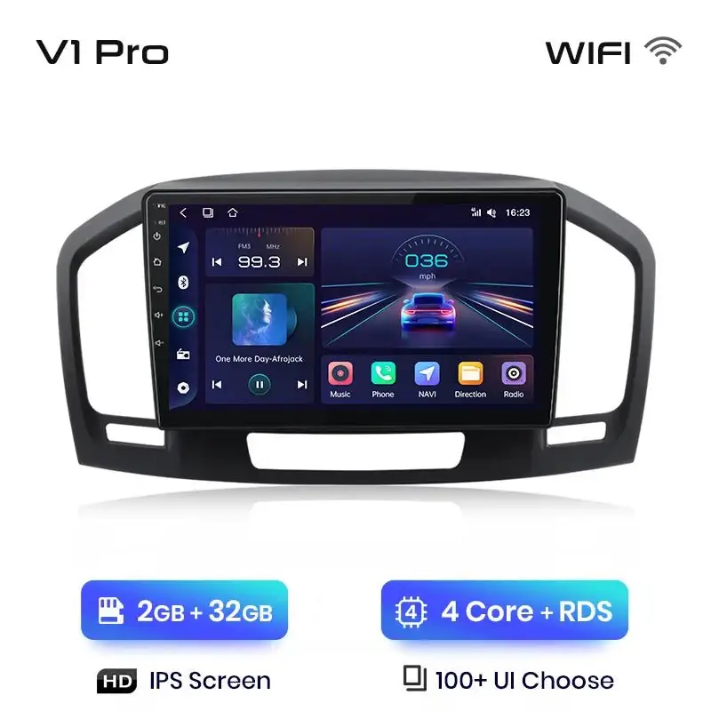 Radio Android do Opel Insignia (2009-2013) CarPlay Android Auto 4G WiFi GPS DSP