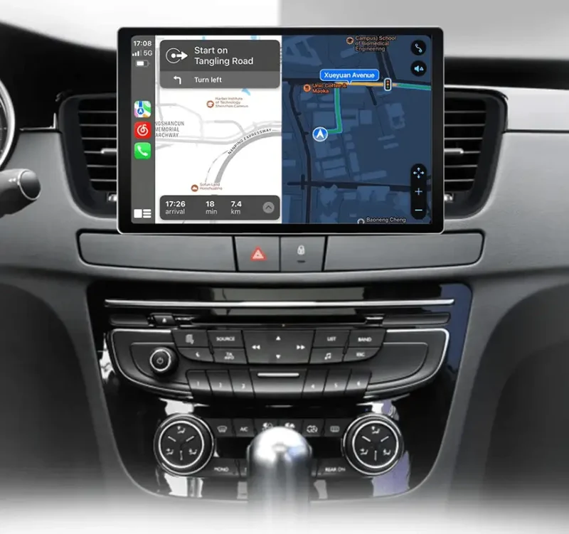 Radio Android do Peugeot 508 508SW (2011-2018) CarPlay Android Auto 4G WiFi GPS DSP