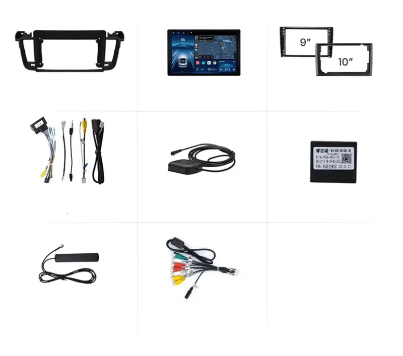 Radio Android do Peugeot 508 508SW (2011-2018) CarPlay Android Auto 4G WiFi GPS DSP