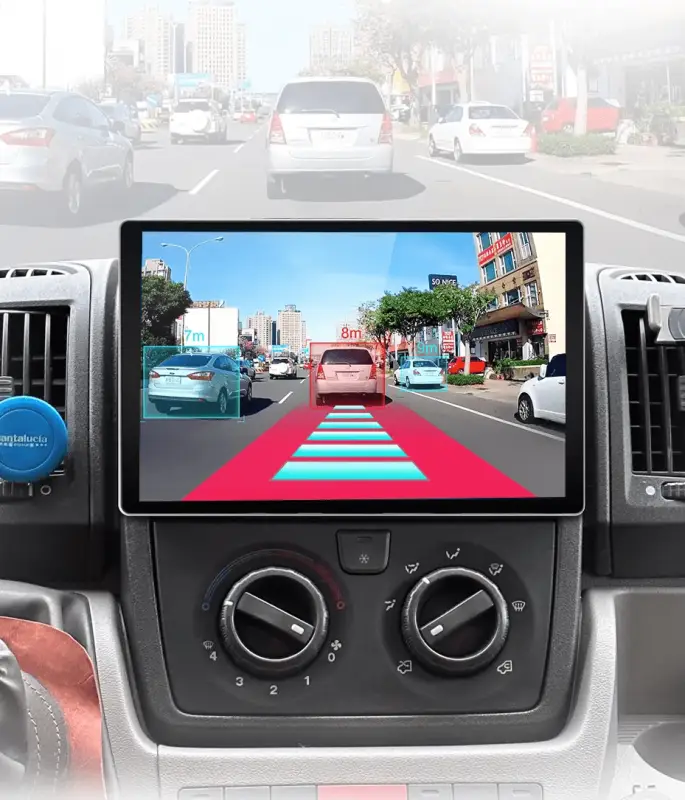 Radio Android do Fiat Ducato Boxer Jumper (2007-2015) CarPlay Android Auto 4G WiFi GPS DSP