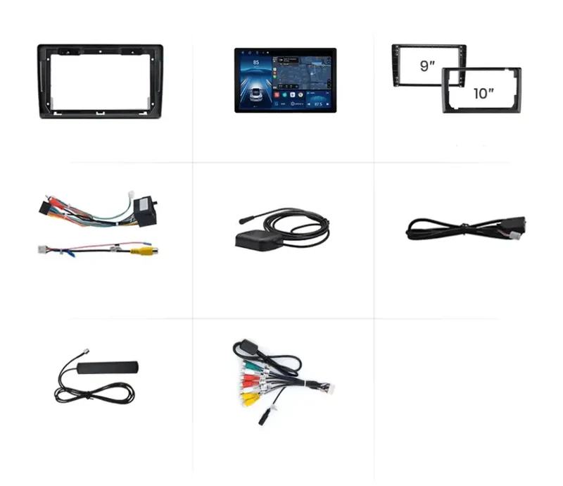 Radio Android do Fiat Ducato Boxer Jumper (2007-2015) CarPlay Android Auto 4G WiFi GPS DSP
