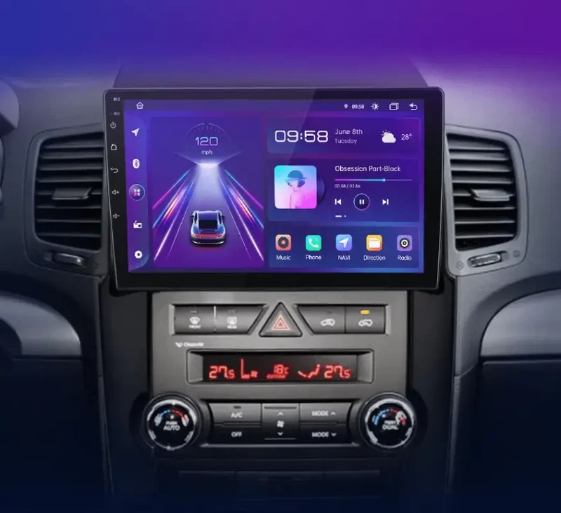 Radio Android do KIA Sorento II (XM) (2009-2012) CarPlay Android Auto 4G WiFi GPS DSP