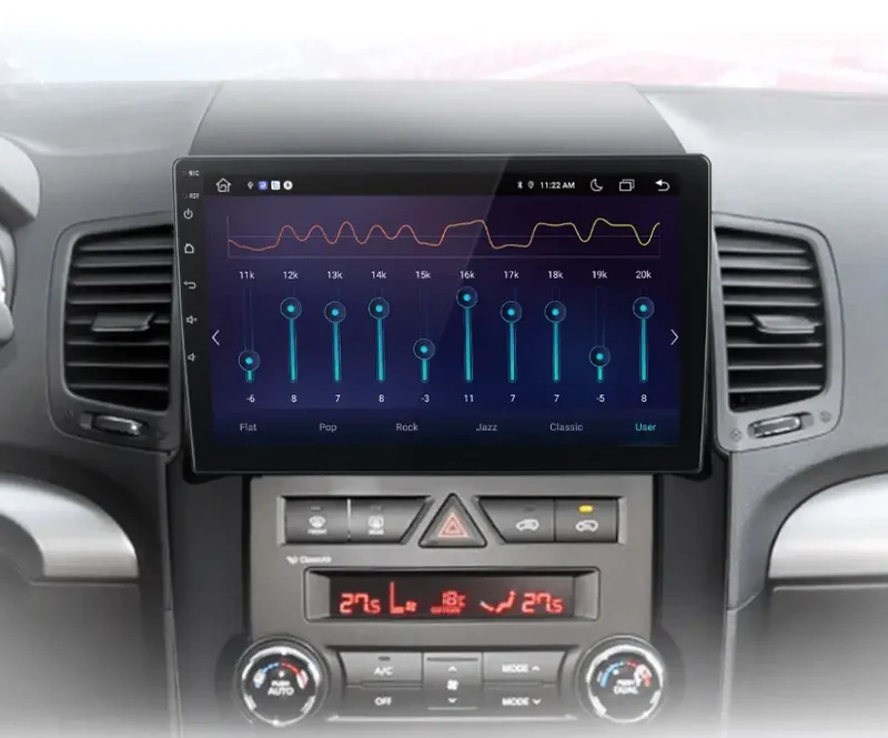 Radio Android do KIA Sorento II (XM) (2009-2012) CarPlay Android Auto 4G WiFi GPS DSP