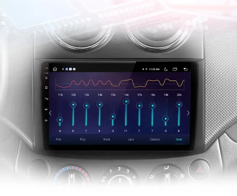 Radio Android do Chevrolet Aveo (2006-2012) CarPlay Android Auto 4G WiFi GPS DSP