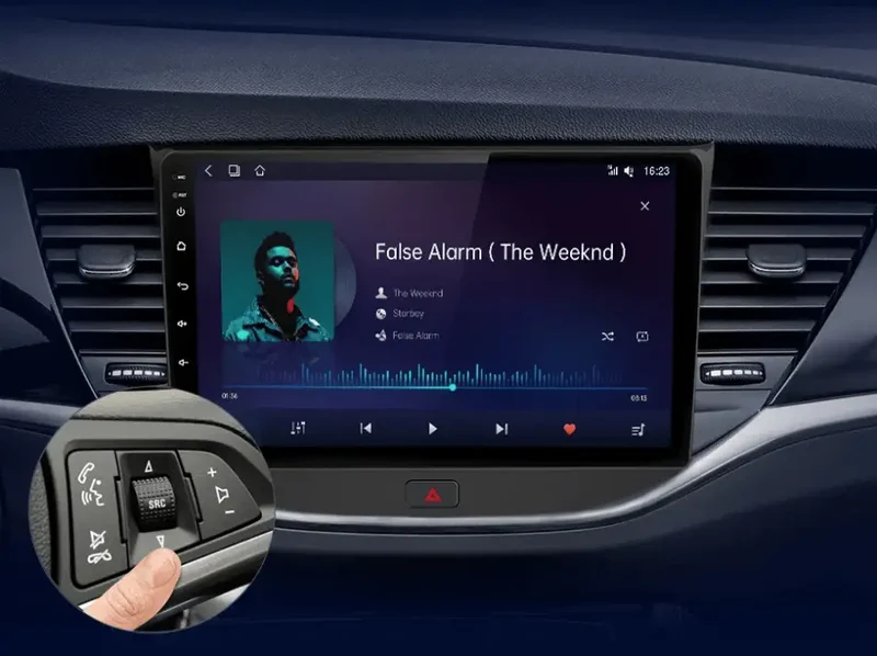 Radio Android do Opel Astra K (2015-2019) CarPlay Android Auto 4G WiFi GPS DSP