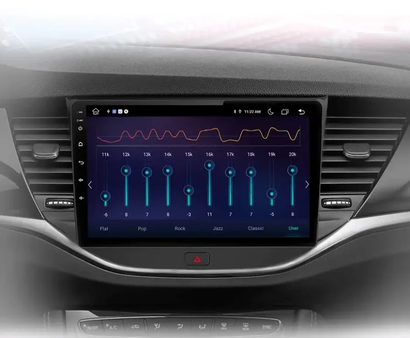 Radio Android do Opel Astra K (2015-2019) CarPlay Android Auto 4G WiFi GPS DSP