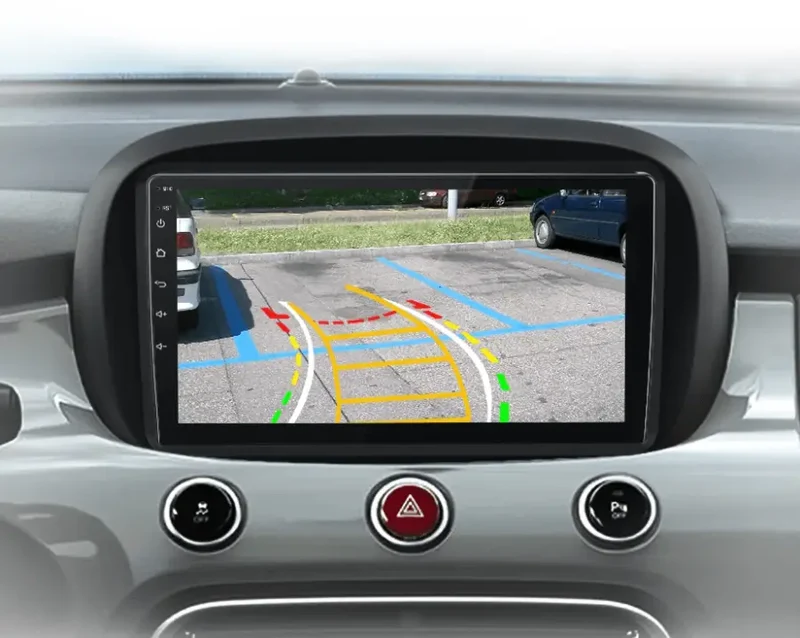 Radio Android do Fiat 500X (2014-2020) CarPlay Android Auto 4G WiFi GPS DSP