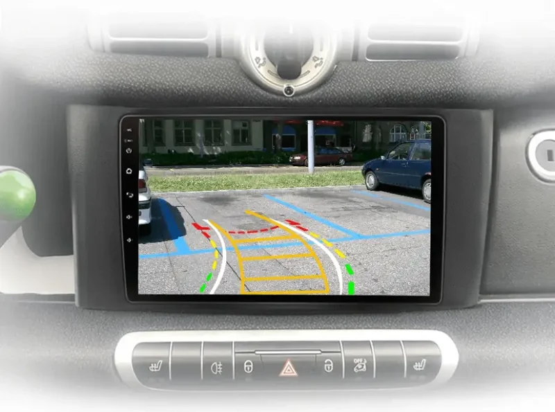 Radio Android do Smart Fortwo (2011-2015) CarPlay Android Auto 4G WiFi GPS DSP