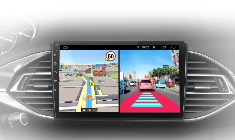 Radio Android do Peugeot 308 308S (2013-2017) CarPlay Android Auto 4G WiFi GPS DSP