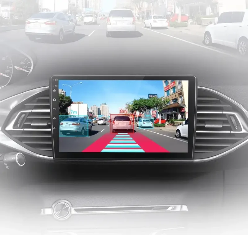 Radio Android do Peugeot 308 308S (2013-2017) CarPlay Android Auto 4G WiFi GPS DSP