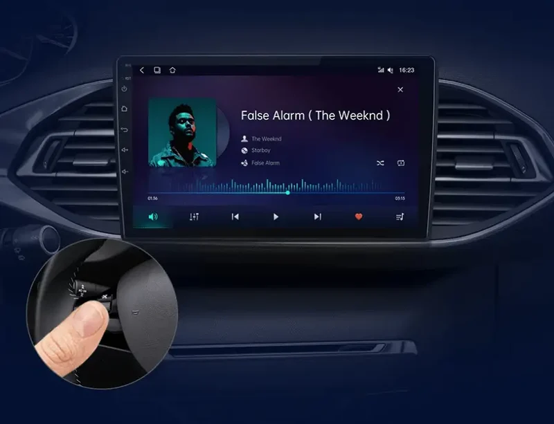 Radio Android do Peugeot 308 308S (2013-2017) CarPlay Android Auto 4G WiFi GPS DSP