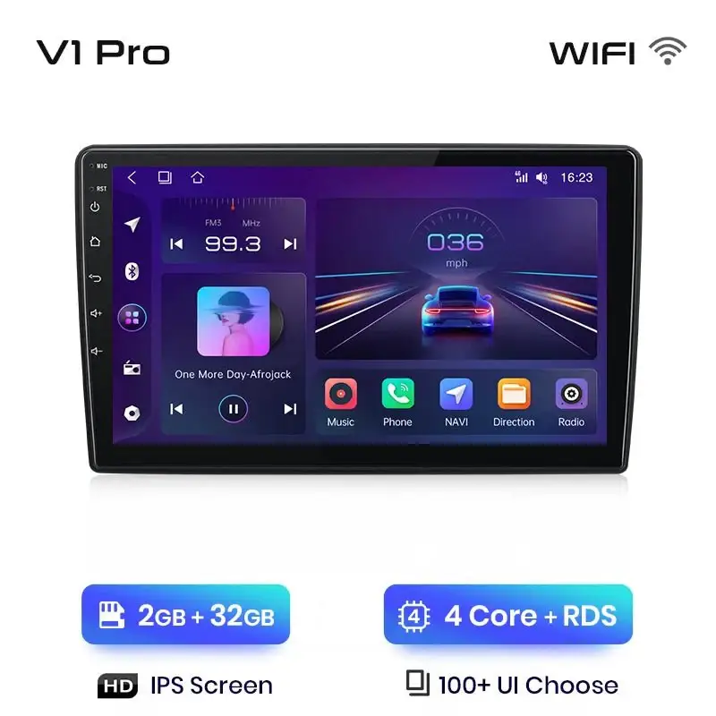 Radio Android do Peugeot 308 308S (2013-2017) CarPlay Android Auto 4G WiFi GPS DSP