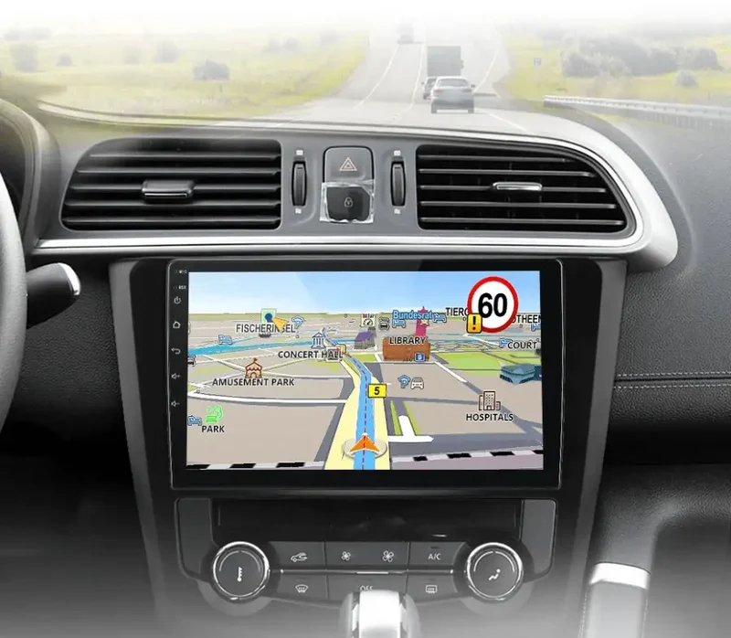Radio Android do Renault Kadjar (2015-2019) CarPlay Android Auto 4G WiFi GPS DSP